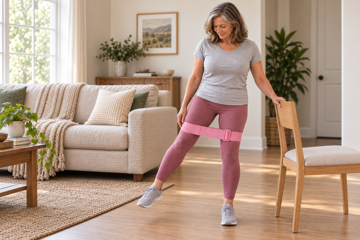 8 Resistance Band Exercises for Glutes and Hips