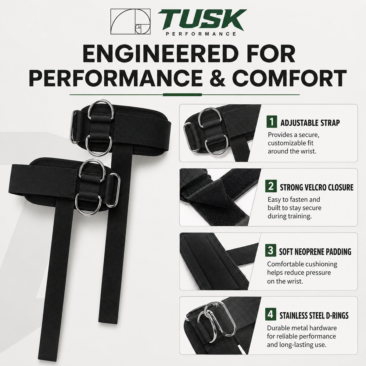 TUSK Multi-Use Training Straps